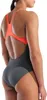 Arena POSEIDONIA SWIMSUIT ASPHALT-BRIGHT CORAL 42 Produktbild-Vorschau 6