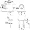 Türpuffer 2024.02 H.70mm LM silberf.lack.Dübelmontage KWS Produktbild-Vorschau 5
