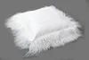 Tibetlamm Kissen Kissenbezug (ohne Inlet) JAY02 Weiss-Weiss Produktbild-Vorschau 2