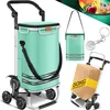KESSER® Einkaufstrolley mit Kühlfach ideal für Stufen 56L Produktbild-Vorschau 1