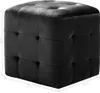 Nachttische 2 Stk. Schwarz 30x30x30 cm Samtstoff Produktbild-Vorschau 6