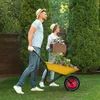 Relaxdays kolo na kolečko 4.80 4.00-8, pneumatika, ocelový Náhled obrázku produktu 3