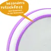 Frozen Kindergeschirr Set rutschfest mit Kinderbesteck BPA Produktbild-Vorschau 2