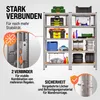 MONZANA® 2x Schwerlastregal 180x90x40cm Produktbild-Vorschau 4