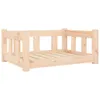 vidaXL Pelíšek pro psy 65,5x50,5x28 cm Borovicový masiv Náhled obrázku produktu 1