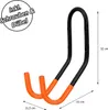 2er Set WELLGRO Wand Fahrradhalter inkl. Metallschrauben Produktbild-Vorschau 3