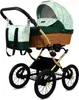 Babylux® Classic Gold | Kocárek 2v1 Set | Green Daisy | Náhled obrázku produktu 2