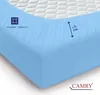 Carmy Spannbettlaken Jersey 120x200 - 130x200 cm Hellblau Produktbild-Vorschau 4