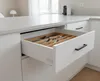 Klebefolie Möbel 67x25 cm - Holz Weiß Matt - Möbelfolie Produktbild-Vorschau 3