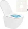 SAT Wand Hänge WC Set Spülrandlos mit Tornado-Spülung und Produktbild-Vorschau 1