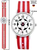 Pacific Time Fußball Armbanduhr Kinder Jungen Mädchen 2 Produktbild-Vorschau 4