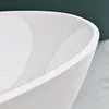 Mai & Mai Freistehende Badewanne Weiß 150x79x56 cm Oval Produktbild-Vorschau 1