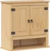 vidaXL Set di mobili da bagno 3 pezzi Legno di pino Anteprima dell’immagine prodotto 6
