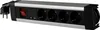 Presa REV a 4 vie + interruttore KS USB SupraLine nero Anteprima dell’immagine prodotto 1
