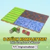 6er Set Magnetische Grundplatten für Magnetbausteine Produktbild-Vorschau 1