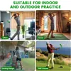 Golf Swing Trainer 1 Stück, Retractable Golf Grip Trainer Produktbild-Vorschau 2
