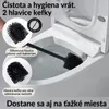 DEKAZIA® Toaletna Kefka Cierna Bambus Silikon – WC Kefka s Náhľad obrázku produktu 3