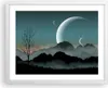Gerahmtes Poster - Weißer Rahmen - Himmel Nacht Produktbild-Vorschau 1