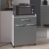 wózek 60 cm - 1 szuflada i 1 drzwiczki - 60 x 44 x 81 cm - Podgląd zdjęcia produktu 7
