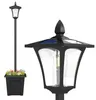 Outsunny Solar Gartenlaterne, Wetterfeste Wegleuchte 160 cm Produktbild-Vorschau 1