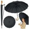 Parasol automatyczny 115cm z pokrowcem czarny Podgląd zdjęcia produktu 3