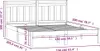 vidaXL Massivholzbett 150x200 cm Produktbild-Vorschau 8