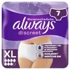 Always Discreet Inkontinenz-Höschen Für Frauen, XL, 7 Stück Produktbild-Vorschau 2