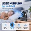 Mini Tischventilator leise USB wiederaufladbar, 100 Produktbild-Vorschau 4