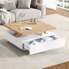 MODFU Couchtisch Wohnzimmertisch quadratische 360° Produktbild-Vorschau 1