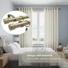 LOFT 240 cm Doppelte Gardinenstange 19 mm aus Metall mit Produktbild-Vorschau 4
