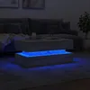 vidaXL Couchtisch mit LED-Leuchten Grau Sonoma 90x50x40 cm Produktbild-Vorschau 5