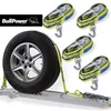4x BullPower Spanngurte AZG254 - Autotransport PKW Produktbild-Vorschau 1