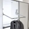 Kleiderlift bis 15 kg Tragkraft Höhe 900 mm weiß (für Produktbild-Vorschau 4