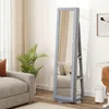 COSTWAY Armoire à bijoux, armoire à glace avec miroir Voir les images du produit 2