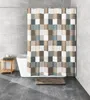 Kleine Wolke Duschvorhang Textil CHECK Taupe 180 x 200 cm Produktbild-Vorschau 2