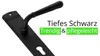 Schwarz Türbeschlag LOTTA  PZ-Langschildgarnitur Produktbild-Vorschau 4