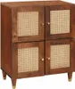 vidaXL Dressoir, bruin, 60 x 33,5 x 75 cm, massief Productafbeelding-voorbeeld 8