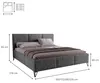 Chilly Möbel Design Bett Modero - Polsterbett mit Produktbild-Vorschau 8