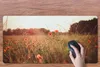 MuchoWow® Schreibtischunterlage Sonnenuntergang - Blumen - Produktbild-Vorschau 3