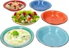 6er Set Colour Power Capri Suppenteller Retro-Stil Ø 21 cm Produktbild-Vorschau 1