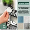 Étagère à épices Bremermann à fixation murale, 3 niveaux, Voir les images du produit 4