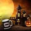 Vampirgebiss Horror Glitzer-Kaffeebecher für Halloween Produktbild-Vorschau 3