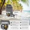 tectake® Aluminium Strandstuhl Coral klappbar, mit Produktbild-Vorschau 2