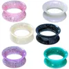 viva adorno 1 Stück 14mm Tube Flesh Tunnel Plug Silikon Ohr Produktbild-Vorschau 2