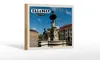 Holzschild Städte Erlangen Paulibrunnen Architektur 18x12 Produktbild-Vorschau 1