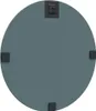 The back of a round mirror with mounting hardware. Náhľad obrázku produktu