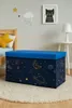 contenitore 3D per bambini blu scuro 60x30x35 cm con Anteprima dell’immagine prodotto 3
