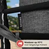 Swoods XXL Hangstoel met frame – Geschikt voor binnen- en Productafbeelding-voorbeeld 6