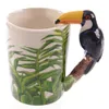 Tukan 3D Kaffeebecher mit Tukan als Griff aus Keramik Produktbild-Vorschau 4
