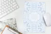 MuchoWow® Mauspad Mousepad Winter - Schnee - Abstrakt - Produktbild-Vorschau 6